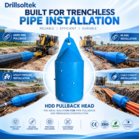 Extracteur de tuyaux robuste Drillsoltek 2026 pour le tirage de tuyaux HDPE en forage directionnel horizontal