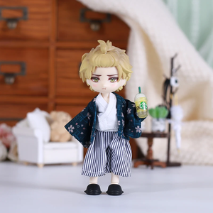 Ropa de kimono OB11, ropa para muñecas BJD, accesorios para muñecas, conjunto de baño japonés, adecuado para muñecas tipo BJD, YMY, <span class=keywords><strong>GSC</strong></span> 1/12 - Product Image 3