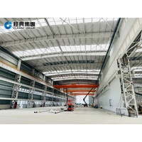 Officina e Magazzino in Struttura d'Acciaio a Basso Consumo di Manodopera, Facile Installazione, Riduce i Costi di Manodopera nel Costruzione in Loco