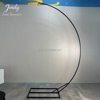 JINDY Support de lustre moderne et élégant avec fleurs artificielles pour mariage, banquet, réception, allée