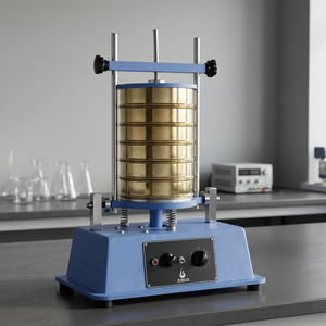 Agitateur de tamis électronique à minuterie numérique, mouvement rotatif, capacité de 7 tamis, AC 220V, équipement d'essai du ciment - Product Image 3