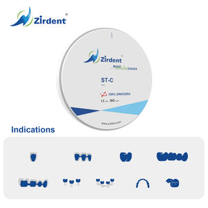 Zirdent <span class=keywords><strong>Super</strong></span> Doorschijnende Pre-Arcade Tandheelkundige Zirkonia Blok Schijf Voor Machines Gebruiken Ce Gecertificeerde 1100Mpa Sterkte - Product Image 1