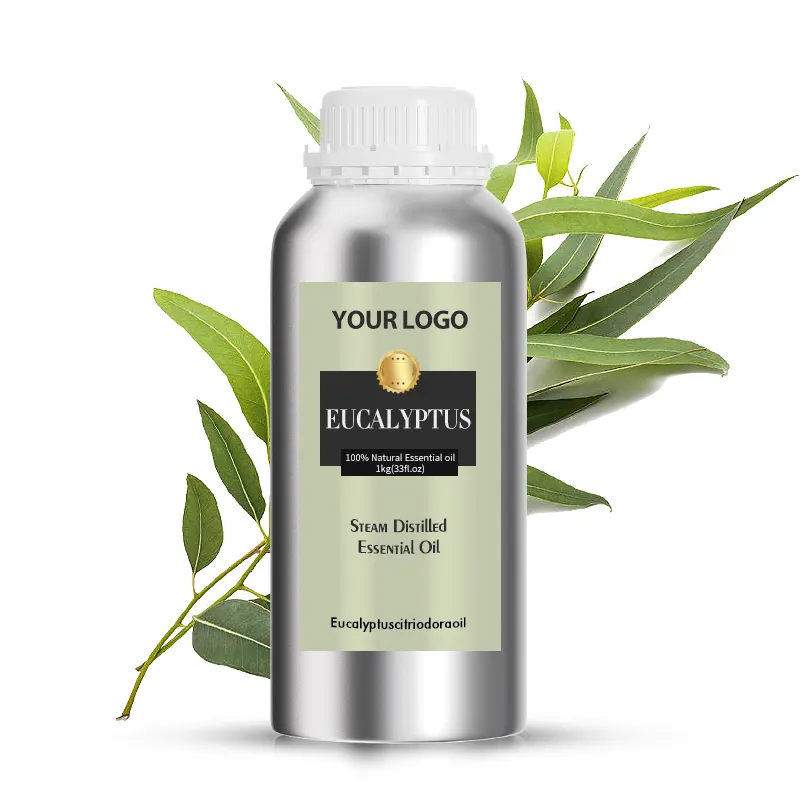 Huile essentielle de qualité supérieure Vente en gros Extraction en vrac de matières premières de haute qualité Huile d'eucalyptus citron 100% pure