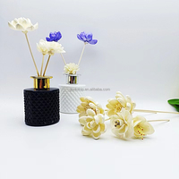 Vente en gros fleur d'aromathérapie faite à la main fleur séchée rotin sans feu aromathérapie rotin accessoires pour la maison