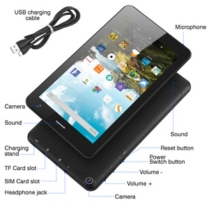 7 inch <span class=keywords><strong>Android</strong></span> 11 máy tính bảng, rk3566 Quad-core, 2GB + 32GB, IPS HD, GMS chứng nhận, Wifi, 3000mAh, trẻ em và người lớn sử dụng - Product Image 6