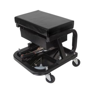 Silla de Reparación de Motocicletas Universal Negra/Roja Togetoo con <span class=keywords><strong>Cajón</strong></span> de Almacenamiento de Accesorios, Asiento Cómodo, 1 Año de Garantía - Product Image 2