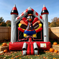 Château gonflable sur le thème des fêtes, série Noël, Halloween, Pâques, Thanksgiving, pour les événements d'enfants