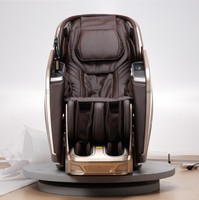 Fauteuil de massage électrique commercial de luxe AI pour la circulation sanguine italienne, massage 3D complet du corps