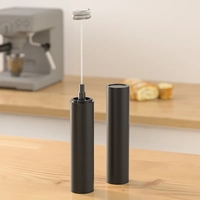 Mousseur à lait silencieux rechargeable USB sans fil, électrique, à faible bruit, 2 vitesses pour café - Idéal pour la maison, le café