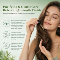 Huile Essentielle de Romarin Premium Bio Naturelle Douceur Soin Capillaire Sélectionnée Marque Blanche
