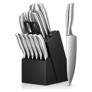 Fulwin knife set for forged kitchen logo knives kit kitchen knife damascus shop