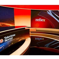 Écran LED flexible incurvé P2 pour intérieur, écran LED flexible ultra fin, colonne cylindrique circulaire, enroulable