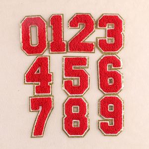 Écussons en chenille style vintage à lettres brodées, motifs lumineux dans le noir, pour étiquettes de chapeaux – Vente chaude - Product Image 2