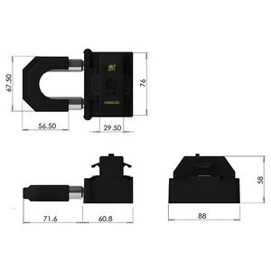 Vente chaude ONELUS modèle 8 3 clés serrure de changement de vitesse de voiture en acier étanche garantie de 3 ans sécurité du véhicule antivol - Product Image 3
