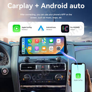 Foforfor 12,3 ''Android13 Carplay para Nissan Patrol <span class=keywords><strong>Amanda</strong></span> 2010-2021 GPS Navi Auto inalámbrico Multimedia pantalla táctil Unidad Principal - Product Image 3