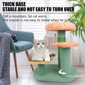 Commercio all'ingrosso della fabbrica Sisal <span class=keywords><strong>Cute</strong></span> Floral <span class=keywords><strong>Cat</strong></span> <span class=keywords><strong>Tree</strong></span> Tower <span class=keywords><strong>Cat</strong></span> Scratching Post Flower <span class=keywords><strong>Cat</strong></span> Climbing <span class=keywords><strong>Tree</strong></span> - Product Image 2
