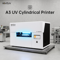 Nouvelle imprimante UV à jet d'encre cylindrique 360 avec tête I3200-U1HD, idéale pour l'impression sur divers gobelets et bouteilles d'eau