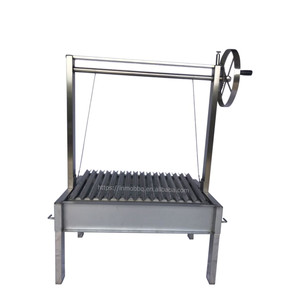 Parrilla Santa Marial con parrilla de barbacoa de acero inoxidable independiente Parrilla de barbacoa de carbón de barbacoa Argentina Parrillas al aire libre - Product Image 5