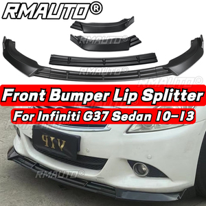 Kit de carrocería con alerón divisor de parachoques delantero y difusor de labio para Infiniti G25 G37 2004-2013, accesorios - Product Image 6