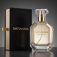 Flacon de parfum personnalisé 30ml 50ml 100ml en verre transparent avec vaporisateur fin, OEM ODM, étiquette privée avec boîte d'emballage