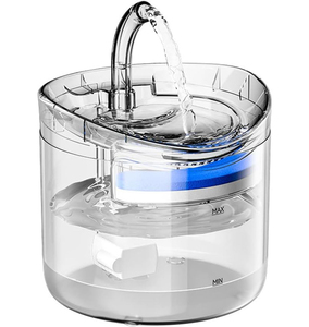 Fontaine à eau portable intelligente et étanche pour animaux de compagnie, 2L, avec filtration par recirculation, pour la vente en gros - Product Image 1