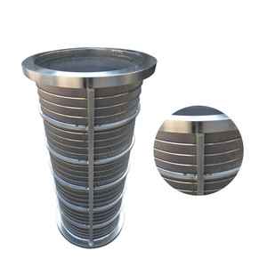 Rãnh nêm Dây màn hình phân tách phân lợn khử nước lọc dây nêm Lọc xi lanh - Product Image 1