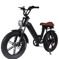 Venta de fábrica Bicicleta de montaña eléctrica gorda de 20 pulgadas 48V 10ah Almacén DE LA UE y EE. UU. Bicicleta eléctrica de rueda gorda
