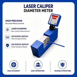 Mesureur de diamètre laser haute précision sans contact 30-40 mm pour fils, câbles et tubes - Product Image 4