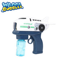 Pistolet à bulles automatique pour enfants, jouet avion à vis, lanceur de bulles d'eau pour l'extérieur