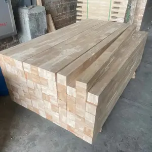 Bâtons de bois de Paulownia ronds et carrés pour étudiants, modèle d'espace de construction pour bricolage