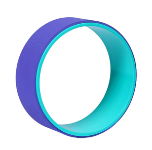 Ruota per <span class=keywords><strong>Yoga</strong></span> Professionale Personalizzata, Morbida, Robusta e Antiscivolo con Curva Posteriore per Allenamento Addominali, Flessibilità e Supporto Lombare (32cm) - Product Image 5