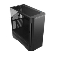 Ventilateur JNP Cpu Cool Design Game Atx Tower Système de refroidissement d'eau en verre de bureau Alimentation électrique de refroidissement Boîtier pour ordinateur de jeu