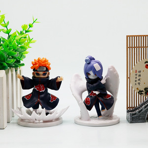 Figuras de Acción de Anime Japonés, Personajes de Dibujos Animados, Ninja Uchiha <span class=keywords><strong>Sasuke</strong></span>, Set de Figuras de Acción, Adornos para Escritorio, Accesorios, Regalos - Product Image 6