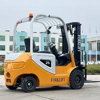 Mini équipement de manutention d'entrepôt transpalettes électriques complets chariot élévateur à fourche 1 tonne mini chariot élévateur électrique