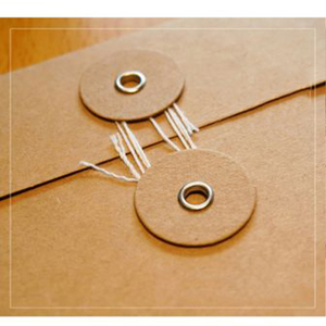 Enveloppe de portefeuille en papier kraft marron vintage personnalisée pour affaires ou invitations-<span class=keywords><strong>carte</strong></span> <span class=keywords><strong>postale</strong></span> de lettre en papier kraft marron vintage - Product Image 5
