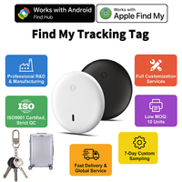 Mini traceur intelligent pour animaux de compagnie et portefeuilles, double système de localisation GPS, ultra-mince