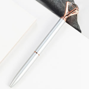 OEM pluma personalizada Logotipo de lujo de cristal de regalo de casamiento grande pluma de diamante para las niñas - Product Image 5