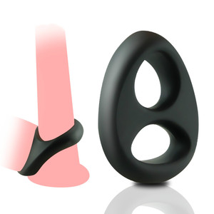 Anillo de Silicona para Pene, Juguetes Sexuales para Hombres Adultos, Anillo para Retrasar la Eyaculación Masculina, Erección Duradera y Firme, Suave y Flexible - Product Image 1