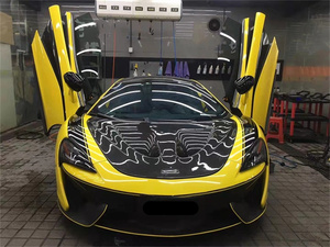 ชุดบอดี้คาร์บอนไฟเบอร์แท้สไตล์ <span class=keywords><strong>P1</strong></span>สำหรับ McLaren 540C 570S 570gt 600lt เครื่องยนต์สภาพใหม่พร้อมคลิปรวม - Product Image 4