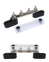 Barre de distribution avec couvercle, bloc de distribution d'alimentation 12V pour camping-car et bateau