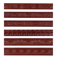 Plinthe en bois massif moulure de cadre de peinture moulure de plinthe en bois mdf apprêt de moulage
