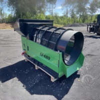 Trommel sans arbre à haute efficacité pour le criblage du sable, de la terre, du compost et du gravier