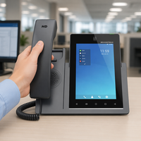 Téléphone IP vidéo Android 11 Grandstream GXV3470 7 pouces, 16 lignes, caméra 2MP, Wi-Fi 6, conférence 10 voies, PoE+ VoIP