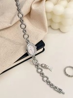 Montre à quartz ovale GEDI pour femme, originale, étanche, cadeau pour femme, montre-bracelet classique rétro pour femme, cadeau pour petite amie, élégance, Reloj