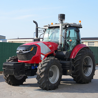 Livraison gratuite tracteur hydraulique diesel 4 roues motrices rizière tracteurs agricoles agricoles compacts tracteurs à roues à vendre