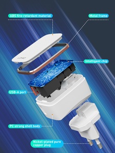 LDNIO A1204Q 1 QC3.0 USB 18W ที่ชาร์จเร็วแบบ USB และที่ชาร์จโทรศัพท์มือถือแบบ USB ที่เสถียร ได้รับการรับรองมาตรฐาน CE RoHS <span class=keywords><strong>ราคา</strong></span>ขายส่ง - Product Image 5
