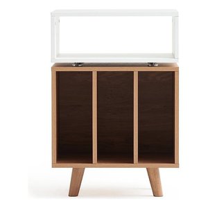 Mobile HI FI STOCKHOLM 700 Blanc et Chêne NORSTO70AWTOK - Product Image 1