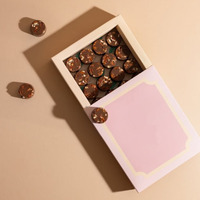 Maßgefertigte Deckel und Bodenstücke für Ostern-Schokolade, Geburtstagsgeschenke, Dankeschön-Schokoladengeschenkboxen