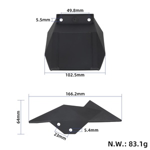 Guardabarros Trasero Original KuKirin T3, Bloquea el Barro y las Salpicaduras de Agua, Accesorios de Protección KuKirin T3, Repuesto de Guardabarros Trasero - Product Image 2