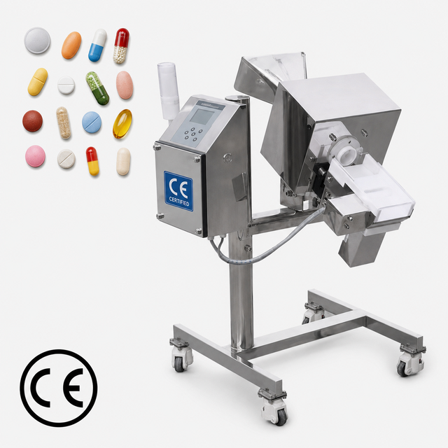Metal Scanner Detector Pharmaceutical Metal Detector for Medicine Production Line Safety Testing